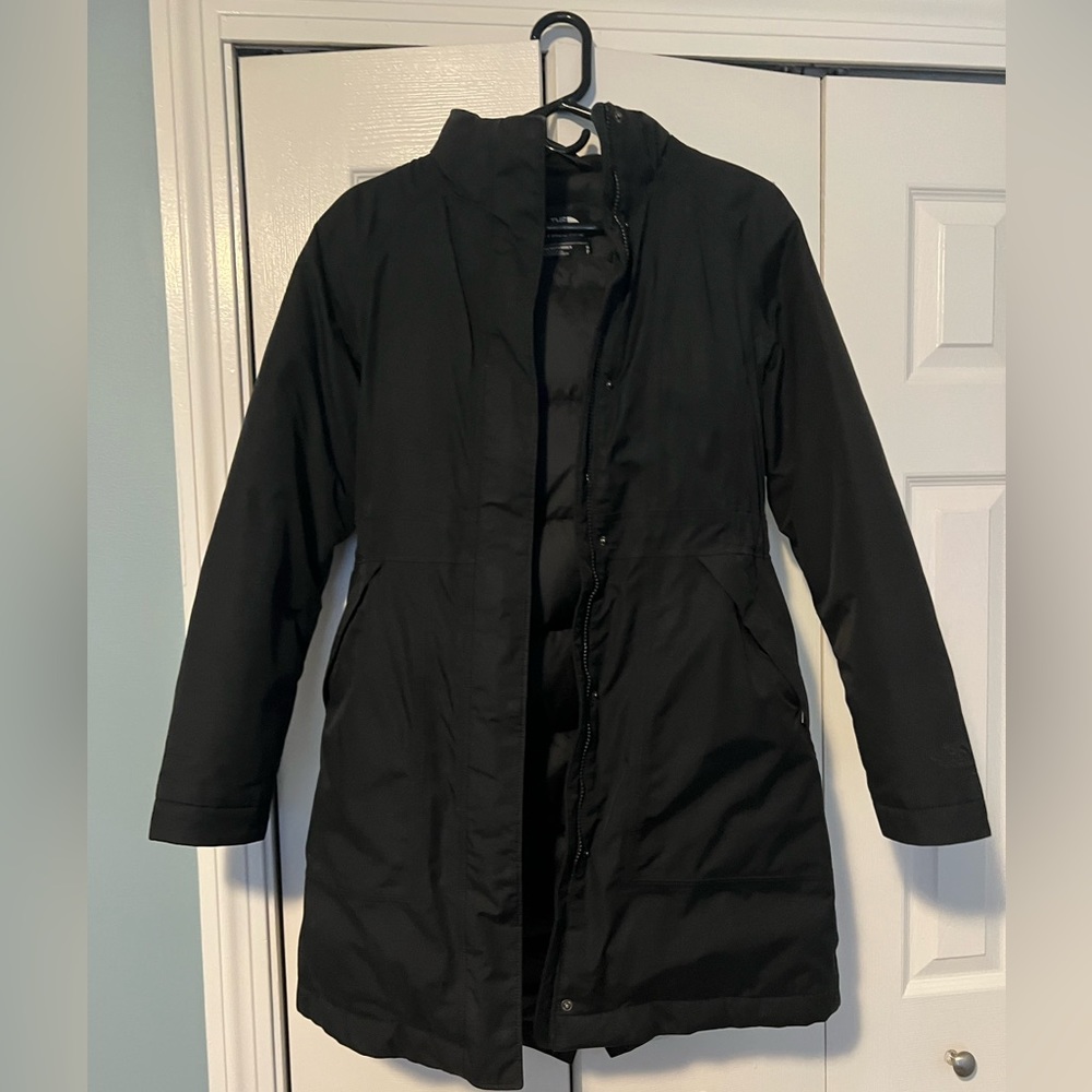 NORTH FACE Arctic Parka Goose Down - Black with Detachable Hood
